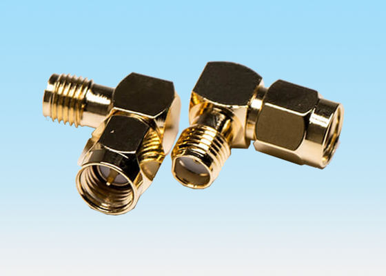 Gold überzogenes gebogenes Rf-Verbindungsstücke UL94V-0 der hohen Leistung materielles in Verbindung tretendes PWB-Brett