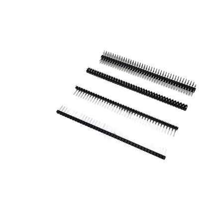 2.54 Pitch Single Double Row Pin Connector 180/90 Grad vertikal Horizontal Pogopin Steckdose Feder Daumen für PCB Anwendung