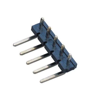 Stiftleisten-Steckverbinder Fabrikdirekt Einzelreihige Nadel Gebogene Steckverbinder 2,54 mm Rastermaß für Board-to-Board- und Mezzanine-Anwendungen